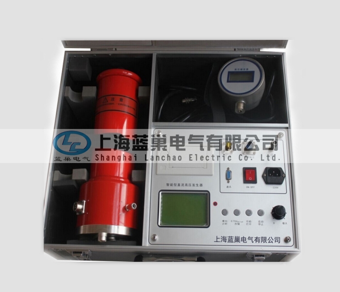 ZGF-120KV/2mA大屏智能直流高壓發(fā)生器。應(yīng)用AIPWM技術(shù)，對(duì)PWM技術(shù)的不準(zhǔn)確線性度進(jìn)行了調(diào)整，使儀器精度得到了大幅度提高。并采用AI技術(shù)設(shè)定過(guò)壓保護(hù)和過(guò)流保護(hù)取代了數(shù)字撥盤開(kāi)關(guān)只能設(shè)定電壓值